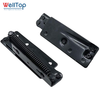 WELLTOP Neuheiten Möbel zubehör Hardware Sofa Aufbewahrung scharniere Schwarzes Bett Hebe mechanismus Feder scharnier halterung