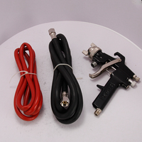 Pistol Semprot Pneumatik 2 Bagian dengan Tangki Cat 2 Liter Tugas Berat untuk DIY