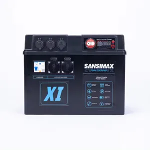 Chine vente en gros Standard bas prix Station de batterie externe portable Conteneur de stockage partagé Batterie 100V Système complet de camping