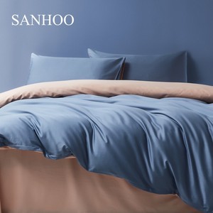Sanhoo เตียงโรงแรมขนาดคิงไซส์ทำจากผ้าฝ้ายเย็บเป็นเส้นยาวมีในสต็อก - Product Image 1
