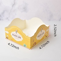 Sac de repas sac d'emballage sac de pain emballage de cuisson petit déjeuner collations milkshake toast croissant papier plateau boîte petit gâteau