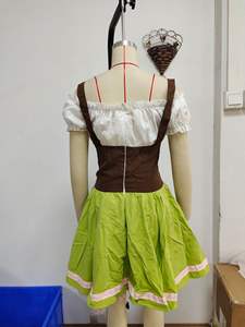 ชุดฮาโลวีน ชุดเทศกาลอ็อกโทเบอร์เฟสต์ของเยอรมัน ชุดสาวเสิร์ฟเบียร์ ชุดสาวเสิร์ฟใน<span class=keywords><strong>ผับ</strong></span>สำหรับ<span class=keywords><strong>ผู้หญิง</strong></span> - Product Image 6