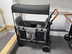 Produits de vente chauds Poussette pliante double pour enfants à quatre places - Product Image 4