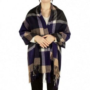 Bufanda de Pashmina Suave con Logotipo Personalizado, Chal de Cachemira con Borlas para Regalos Promocionales y Empresariales - Product Image 6