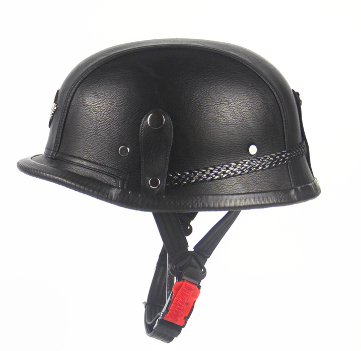 are any motorcycle helmets made in usa Outlaw Helmets HT1 Hustler Glossy Black & Color US Flag Motorcycle Half Helmet For Men & Women DOT Approved