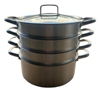 Meilleures ventes : Ensemble de cuiseurs vapeur en acier inoxydable pour couscous, siopao, légumes, soupes et dim sum, ustensile de cuisine en métal