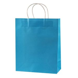 Bolsa de Papel Kraft Gruesa para Empacar, con Logotipo Personalizado, Impresión de Buena Calidad, para Compras, Regalos, con Asas Retorcidas, 11 Unidades, Venta al Por Mayor - Product Image 3