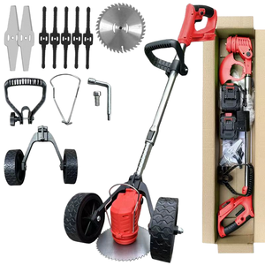 HIERKIN Cordless <b>String</b> Trimmer - Battery Powered Grass Cutting Machine Brush Cutter Weed Wacker for <b>Garden</b> - Product Image 5