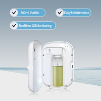 Diffuseur d'huiles essentielles électrique silencieux en plastique 300 ml, sans eau, avec contrôle par application, pour usage domestique et hôtelier, garantie 1 an