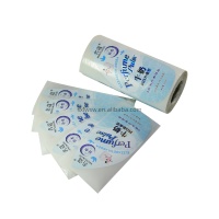 Rouleau d'étiquettes autocollantes holographiques personnalisées, imperméables, pour flacons en verre, emballages cosmétiques et d'extraits végétaux