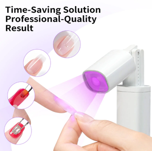 Secador de Uñas Profesional USB UV LED, Lámpara de Dedo Portátil Plegable Mini con Soporte 2 en 1, Herramienta de Manicura para Curado de Gel, Venta al por Mayor - Product Image 4