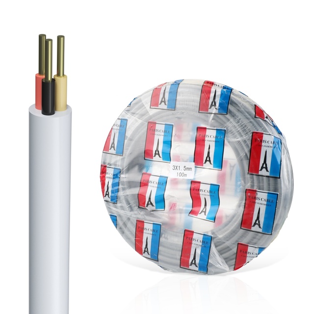 3x1.5MM Africe Pairs Cable High Quality 100M Power Cable Wiring ELECTRIC CABLE