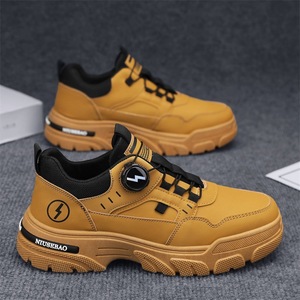 Botas de Trabajo para Hombre, Primavera 2026, Clásicas, Versátiles, Casuales, con Forro de Malla Resistente y Cierre de Cordones, para Adolescentes - Product Image 6