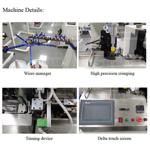 Machine à souder automatique à une extrémité à 5 fils, dénudage, sertissage - Product Image 3
