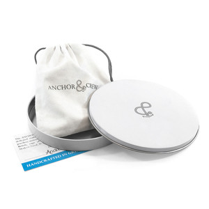 Pulsera de Cadena Plateada Cambridge Mooring - Product Image 1