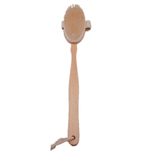 Brosse de bain exfoliante pour corps, brosse de massage naturelle, détachable, exfoliante, massage - Product Image 1