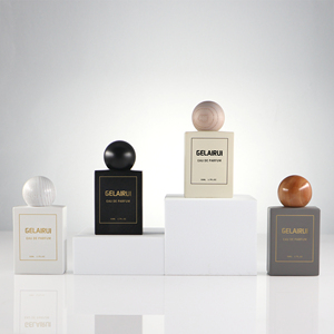 Botellas de Perfume de Vidrio de Lujo de 30ML/50ML/100ML con Tapa Dorada y Tapas de Plástico, Nuevo Diseño de Caja de Empaque - Product Image 4