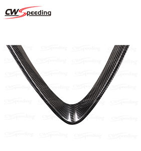 Grille de pare-chocs avant en fibre de carbone véritable 3K pour kit carrosserie Alfa Romeo Stelvio 2017-2019 - Product Image 4