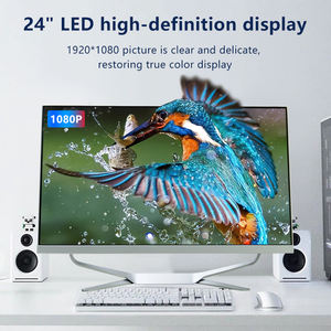 PC tout-en-un professionnel Intel Core i5 24''-27'' 8 Go de RAM <span class=keywords><strong>DDR3</strong></span> 256 Go de SSD + 500 Go de disque dur Écran incurvé LED HD 1920x1080p Quad Core Neuf - Product Image 6