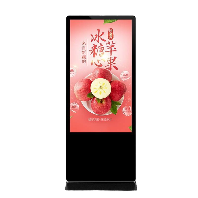 4K Digital Signage Media Player Auto Loop USB HD Lcd Digital Signage 55Inch 1000Nits Android 2+32 Touch Digital Signage.