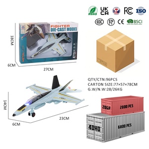 Moulé sous pression en alliage métal 3D Fighter <span class=keywords><strong>F18</strong></span> modèle son et lumière Pullback Aviation militaire Simulation avion modèle avions jouets - Product Image 6
