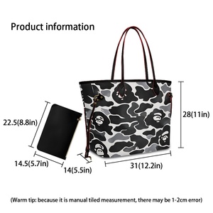 <span class=keywords><strong>Sac</strong></span> fourre-tout <span class=keywords><strong>tendance</strong></span> en PU imprimé camouflage <span class=keywords><strong>vert</strong></span> pour femme, 2 pièces, avec poche zippée, pour le 250e anniversaire de l'indépendance des États-Unis - Product Image 6