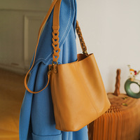 Sac à main en cuir véritable de conception de niche haut de gamme grande capacité sac Simple à la mode pour les femmes en cuir souple dames sac à bandoulière