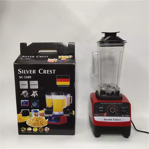 Strong Power <span class=keywords><strong>Silver</strong></span> <span class=keywords><strong>Crest</strong></span> Robot culinaire 2L à 4 lames en acier inoxydable Centrifugeuse à smoothie 15 vitesses Blender - Product Image 2