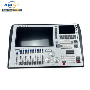 อุปกรณ์ไฟเวทีระดับมืออาชีพ คอนโทรลเลอร์ DMX 512 หน้าจอสัมผัสคู่ คอนโซลผสมไฟสำหรับงานดิสโก้ ปาร์ตี้ ดีเจ - Product Image 5