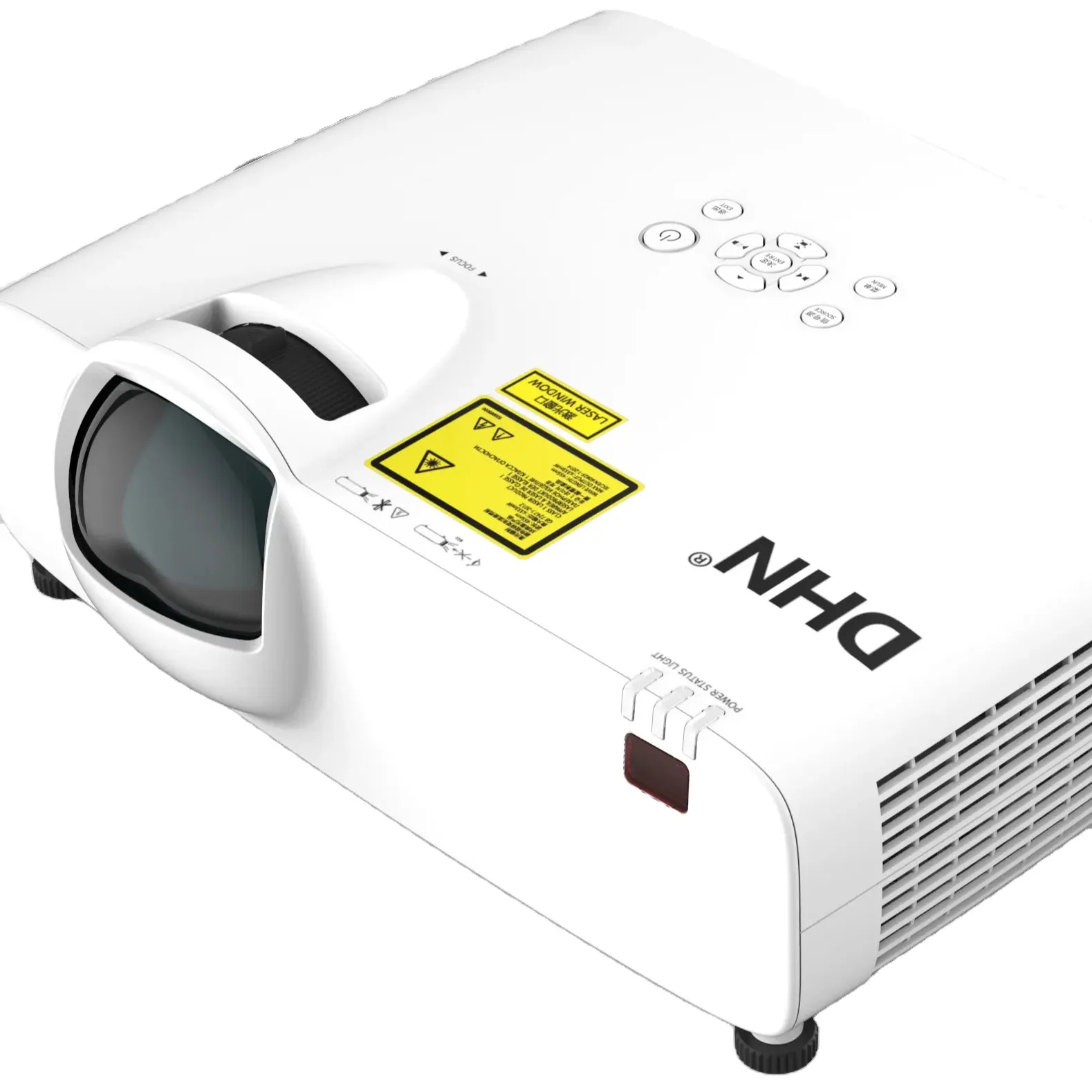 DHN DU500ST WUXGA 3LCD 5000 ansi lumens projetor full HD 1200p filme indoor anunciar a educação 4k projetor a laser