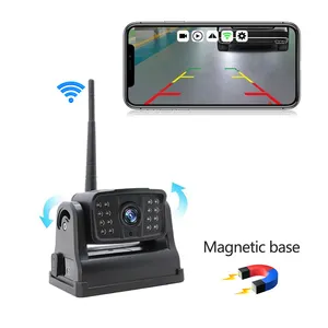 Direct Portable WiFi Car Camara 9600mah Battery Angle Adjustable Reverse Packing Backup Reversing Camera car security camera