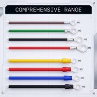 Fil de cuivre à âme unique avec borne annulaire pour utilisation informatique, isolation PVC, tension nominale 300V