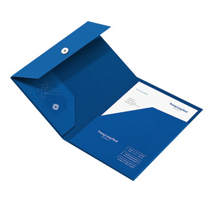 Sản xuất tùy chỉnh không thấm nước <span class=keywords><strong>A4</strong></span> điền trình bày mang nhãn hiệu thư mục với Pockets - Product Image 2