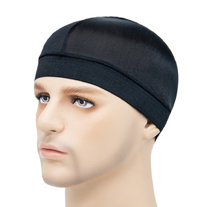 Vente en gros <span class=keywords><strong>de</strong></span> bonnets en satin <span class=keywords><strong>de</strong></span> soie <span class=keywords><strong>pour</strong></span> hommes, bandana du chiffon soyeux durag <span class=keywords><strong>pour</strong></span> hommes, couvre-chef durags, bonnets ondulés - Product Image 3
