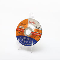WGW 4.5"115x3x22mm  Disque en oxyde d'aluminium T42 résistant à l'usure, résistant à la chaleur, faible vibration pour meuleuses d'angle, fabriqué en Chine