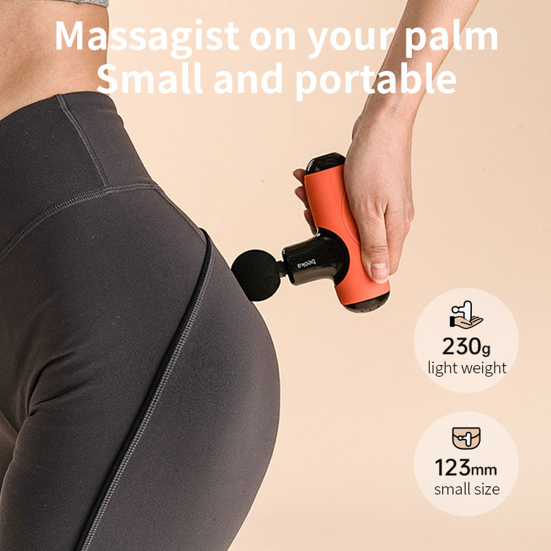 ORANGLES Beoka 2026 Mini Portable Deep Tissue Massage Gun | 260g Lightweight Percussion Device with Variable Speed, High-Torque Motor for Muscle Recovery & Pain Relief – 2026 New Model (Qatar) - detailed closeup view - illustrating benefits - Image 3 of 6 | created for all | Shop Beoka 2026 Mini Portable Deep Tissue Massage Gun | 260g Lightweight Percussion Device with Variable Speed, High-Torque Motor for Muscle Recovery & Pain Relief – 2026 New Model (Qatar) North Carolina | Free Shipping ORANGLES
