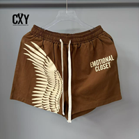 Ensemble décontracté deux pièces respirant pour hommes et femmes CXY, 100 % coton, motif graphique Emotion, expédition rapide en 15 jours, OEM