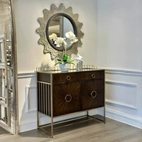 Armoire décorative moderne en bois personnalisable pour usage commercial et bureautique