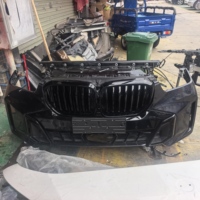 Grille de pare-chocs avant de haute qualité OEM pour X5 G05, avec poutre d'impact et ventilateur de radiateur combinés, style sport M 2023-2026
