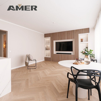 Panneaux décoratifs en lattes de plafond Amer, écologiques, absorbants, 2400*600mm, panneaux muraux acoustiques en bois, tissu insonorisant
