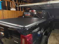 Bâche de benne souple en vinyle pliable pour Ford Ranger 5' 2019-2023 avec fonction de verrouillage, garantie de 2 ans