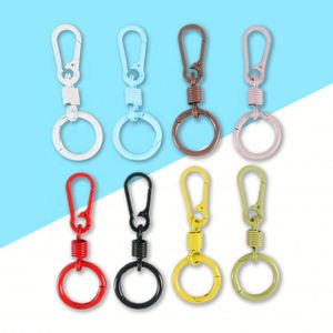 Accesorios bonitos para tartas, colores macaron, llavero colgante de aleación metálica creativo DIY, joyería con efecto de resorte y rebote. - Product Image 2
