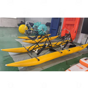Inflatable पानी की बाइक्स बाइक पानी खेल खेल खेल पानी की बाइक झील और समुद्र पर आउटडोर फ्लोटिंग पेडल साइकिल - Product Image 5