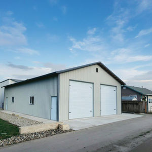 מבנה פלדה מפלדה מגולוונת, ערכות בניין מתכת חוזק גבוה עבור מחסן תעשייתי מחסן תעשייתי - Product Image 3