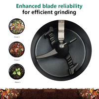 Qualité professionnelle 3L intérieur maison régime alimentaire déchets Machine de recyclage électrique broyeur à ordures alimentation par lots cuisine composteur
