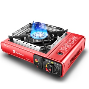 Fornello a <span class=keywords><strong>Gas</strong></span> Portatile in Acciaio Inox per Esterni con Dispositivo di Accensione per Hot Pot, Barbecue, Cucina, Uso Domestico e Alberghiero - Product Image 1