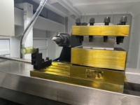 Torno CNC de Bancada Plana con Herramientas Motorizadas, Torno de Control Numérico Computarizado