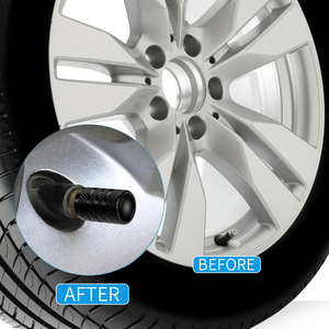 Nouveaux capuchons de <span class=keywords><strong>valve</strong></span> de <span class=keywords><strong>pneu</strong></span> de voiture en alliage d'aluminium pour valves Schrader, ajustement universel, option de logo personnalisé, accessoires automobiles de haute qualité - Product Image 3