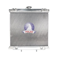 83081 radiateur de tracteur pour chargeuse-pelleteuse Kobota LS47 système de refroidissement de radiateur Kobota tout en aluminium