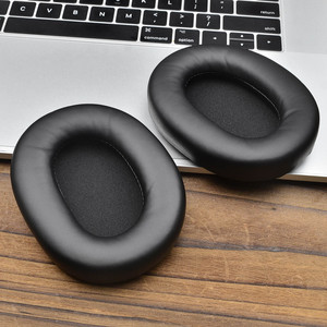 Almohadillas de espuma viscoelástica de cuero de proteína transpirable negro de Venta caliente para cojín de auriculares <span class=keywords><strong>INZONE</strong></span> H7/H9/ - Product Image 5